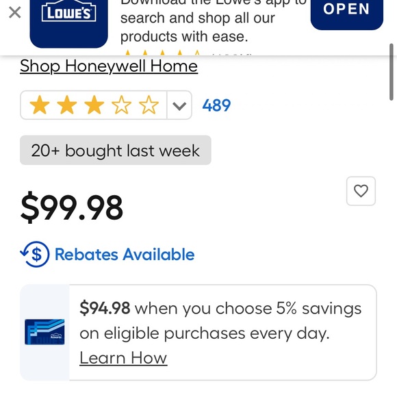 Smart Thermostat | Honeywell Home - Picture 4 of 4